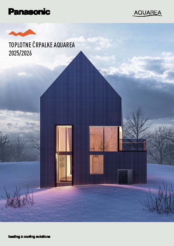 AQUAREA katalog toplotne crpalke 2025 2026